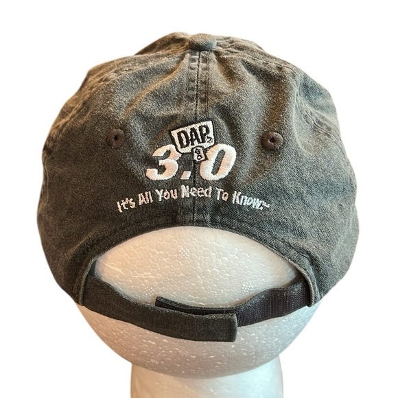 Baltimore Orioles Strapback Cap Hat OS Embroidered DAP 3.0 Gray/Orange Cotton - Picture 4 of 9